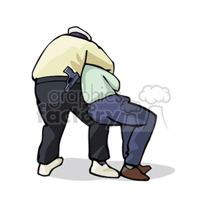 Police office arresting some person clipart. Royalty-free image # 161481
