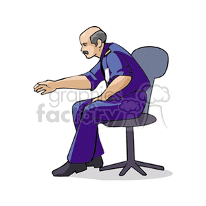 copsitting clipart. Commercial use image # 161521