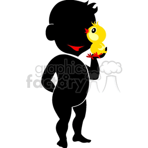 guy holding a rubber ducky