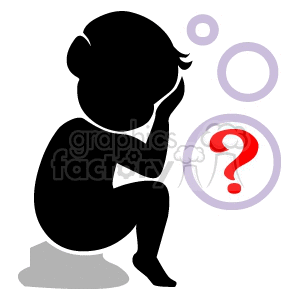 confused clipart. Commercial use image # 161922