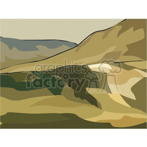   mountain mountains land  barrows6.gif Clip Art Places Landscape 
