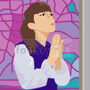   religion religious pray praying girl girls church  0_religion015.gif Clip Art Religion 