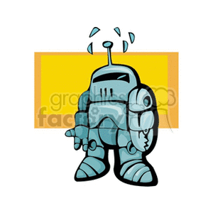 robot clipart. Commercial use image # 165130