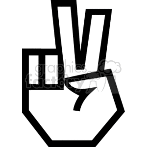 Sign language hand signals. clipart. Commercial use image # 166196