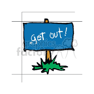 getout3 clipart. Royalty-free image # 166740