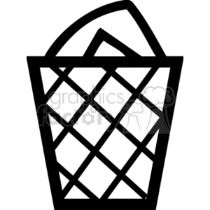 trash can clipart. Royalty-free image # 167108