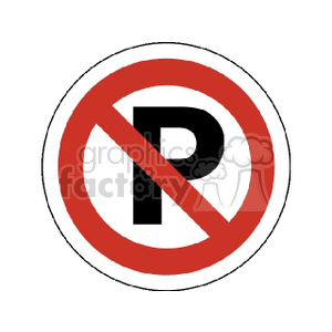 noparking clipart. Royalty-free image # 167383