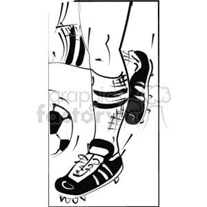 soccer shoes clipart. Commercial use image # 168045