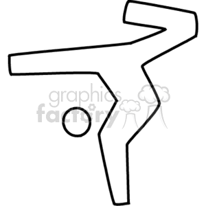 gymnastics722 clipart. Commercial use image # 168315