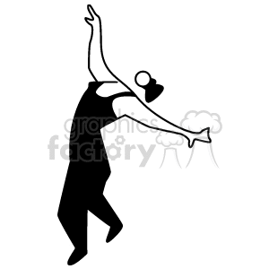   ballet dancer dancing dance dancers ballerina ballerinas  dancer503.gif Clip Art Sports Dancing hoedown