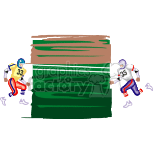 0_Football-06 clipart. Commercial use image # 168958