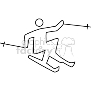 skiing703 clipart. Royalty-free image # 169623