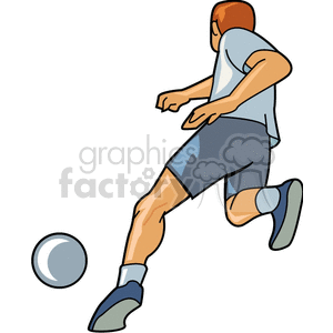   soccer ball balls player players  BSS0175.gif Clip Art Sports Soccer 