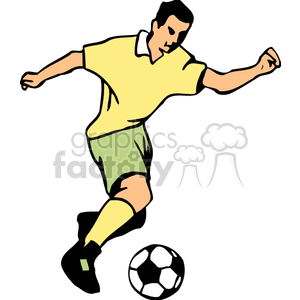   soccer ball balls player players  PSS0116.gif Clip Art Sports Soccer 