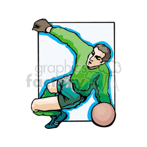   soccer ball balls player players  soccer16.gif Clip Art Sports Soccer 