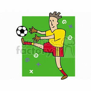   soccer ball balls player players  soccer5.gif Clip Art Sports Soccer 