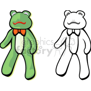   toy toys frog frogs  BMY0111.gif Clip Art Toys-Games 