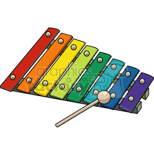   toy toys xylophone xylophones music  BMY0125.gif Clip Art Toys-Games 