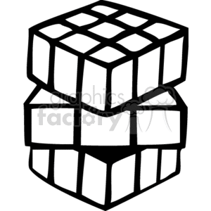   game games rubiks cube cubes rubik  BMY0127.gif Clip Art Toys-Games 