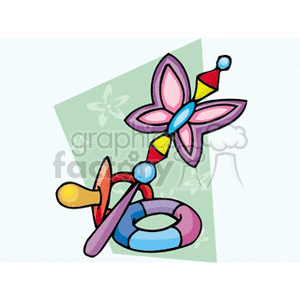   toy toys rattle rattles  beanbag.gif Clip Art Toys-Games 