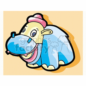   toy toys hippo hippo hippopotamus  behemot.gif Clip Art Toys-Games 