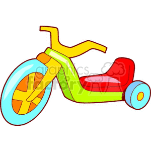   toy toys big wheel  bike800.gif Clip Art Toys-Games 