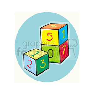   shapes shape toy toys block blocks  buildingblocks4.gif Clip Art Toys-Games 