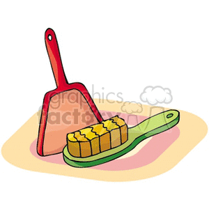 scoopbrush clipart. Royalty-free image # 171340