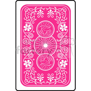   playing card cards  card852.gif Clip Art Toys-Games Games 