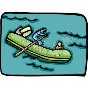   raft rafts boat boats inflatable  boat121.gif Clip Art Transportation Water 