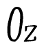 The image contains the word 'Oz' written in a cursive, stylized font.