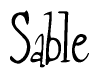Sable clipart. Royalty-free image # 365337