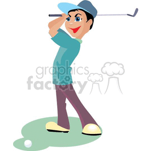 golf005 clipart. Royalty-free image # 369974