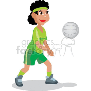 volleyball009 clipart. Commercial use image # 370059