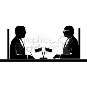 government meeting clipart. Royalty-free image # 370478