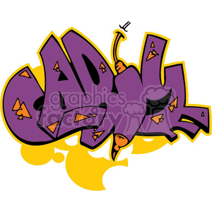 graffiti 037c111606 clipart. Commercial use image # 372428
