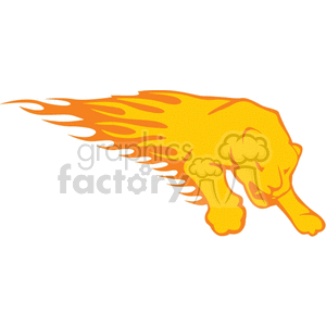 animal animals flame flames flaming fire vinyl-ready vinyl ready hot blazing blazin vector eps gif jpg png cutter signage puma pumas lion lions orange