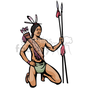 indians 4162007-153 clipart. Commercial use image # 374229