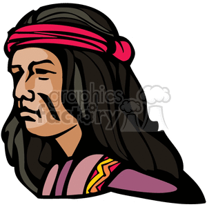 indian indians native americans western navajo head face vector eps jpg png clipart people gif