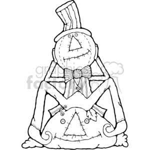 Scarecrow clipart. Commercial use image # 374406