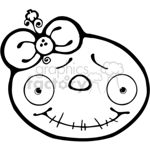 Happy face clipart. Royalty-free image # 374451
