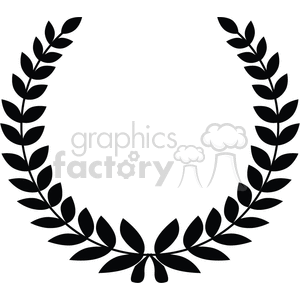 Laurel wreath clipart. Royalty-free icon # 375322