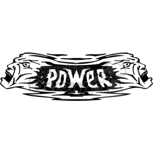 vector vinyl-ready graphic decal decals tattoo tattoos white design power face faces black