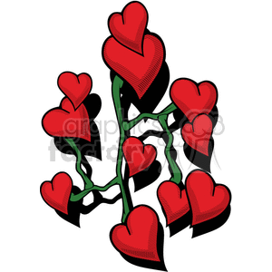 Red Heart Design clipart. Commercial use image # 375431
