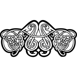 celtic design 0051w clipart. Commercial use image # 376580