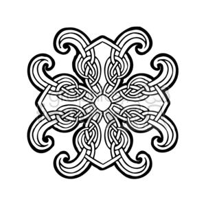 celtic design 0141w clipart. Royalty-free image # 376605