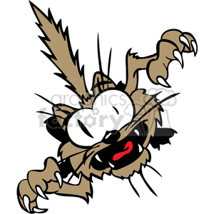 Wild cat clipart. Royalty-free image # 377137