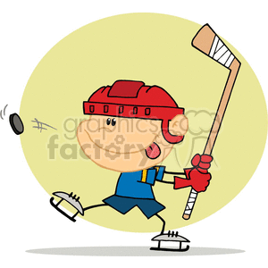 Hockey-kid-2 clipart. Commercial use image # 377197