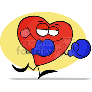 Heart ready for battle  clipart. Commercial use image # 377511