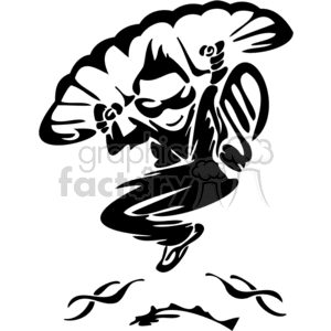 Sky diving clipart. Commercial use image # 377621